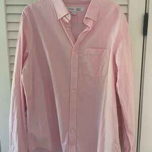 Old Navy Pink Casual Button Down Shirt